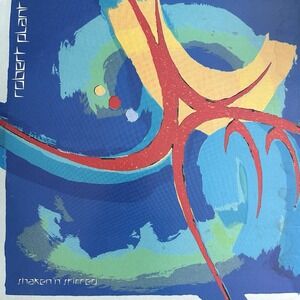 Robert Plant Shaken 'n' Stirred Vinyl LP (1985)‎ Es Paranza 90265-1-E EX/VG